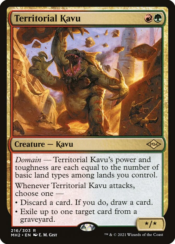 Territorial Kavu 「MH2/216」「EN」