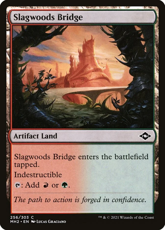 Slagwoods Bridge 「MH2/256」「EN」