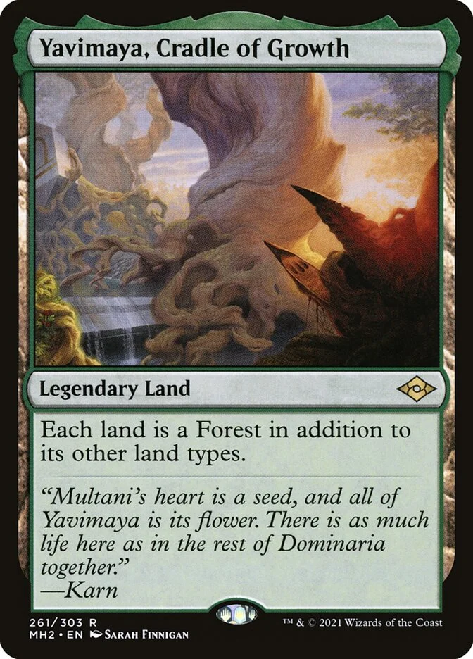 Yavimaya, Cradle of Growth 「MH2/261」「EN」