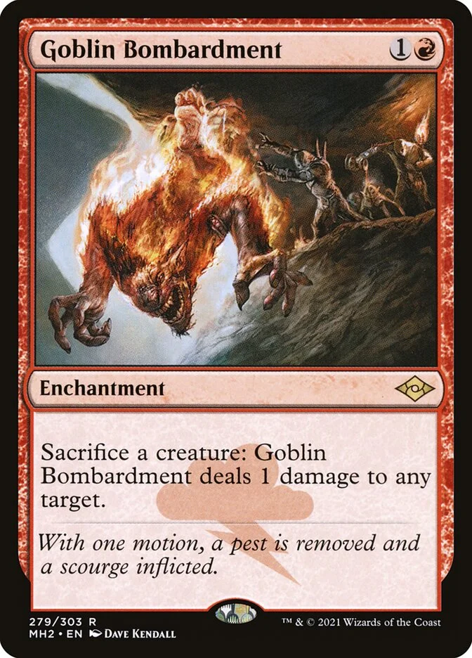 Goblin Bombardment 「MH2/279」「EN」