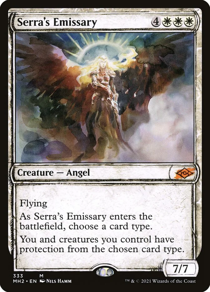 Serra's Emissary 「MH2/333」「EN」