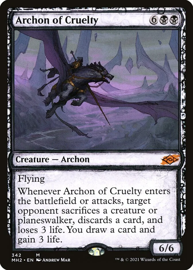 Archon of Cruelty 「MH2/342」「EN」