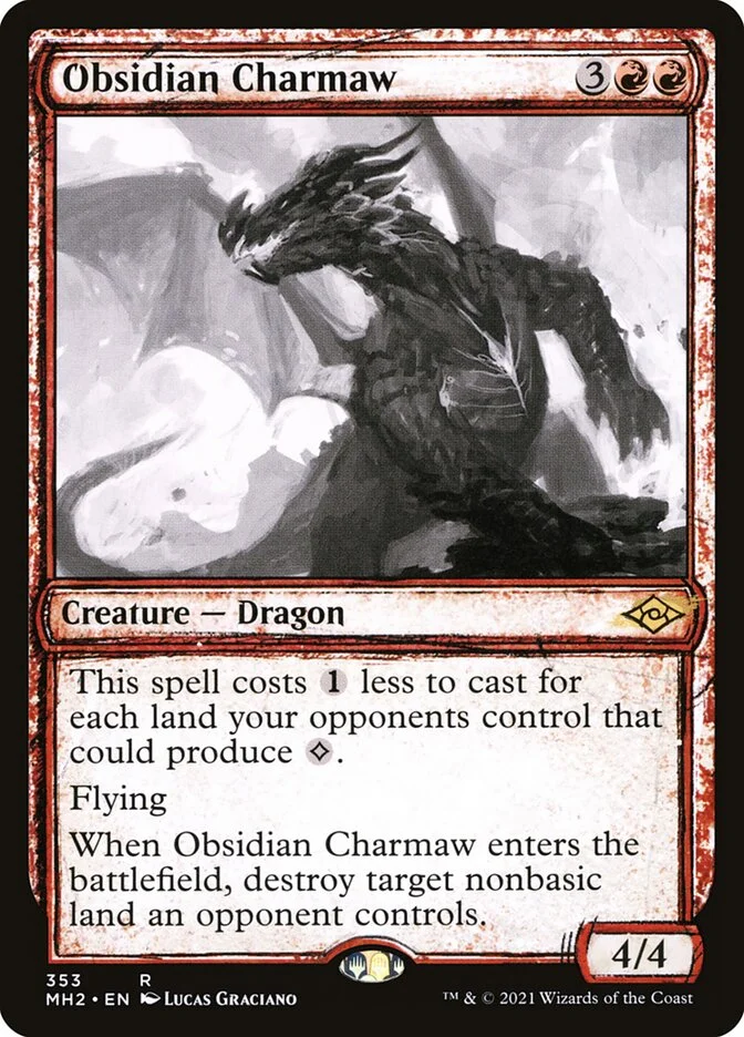 Obsidian Charmaw 「MH2/353」「EN」