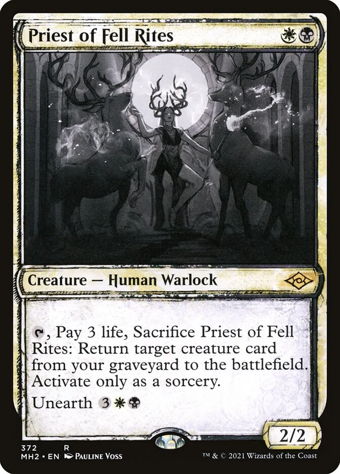 Priest of Fell Rites 「MH2/372」「EN」