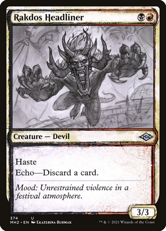 Rakdos Headliner 「MH2/374」「EN」