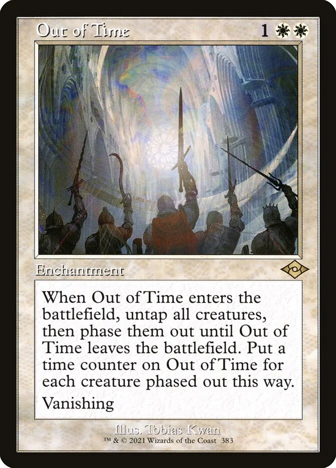 Out of Time 「MH2/383」「EN」
