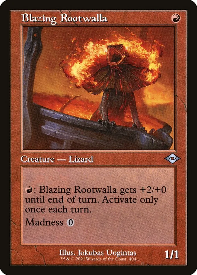 Blazing Rootwalla 「MH2/404」「EN」
