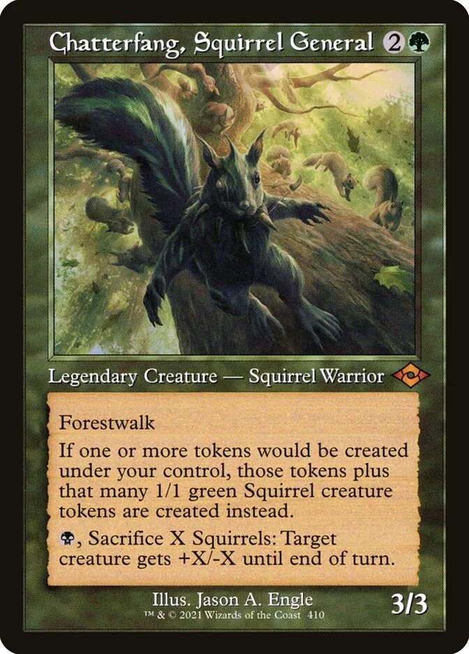 Chatterfang, Squirrel General 「MH2/410」「EN」