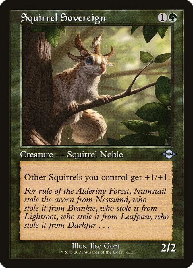Squirrel Sovereign 「MH2/415」「EN」