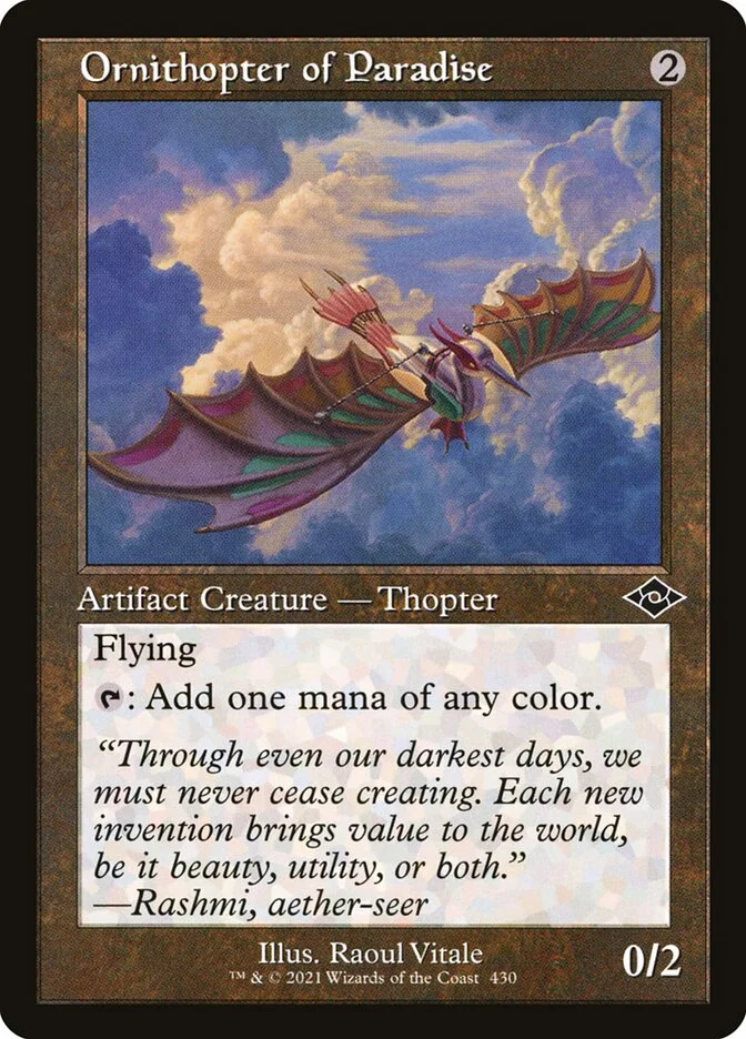Ornithopter of Paradise 「MH2/430」「EN」
