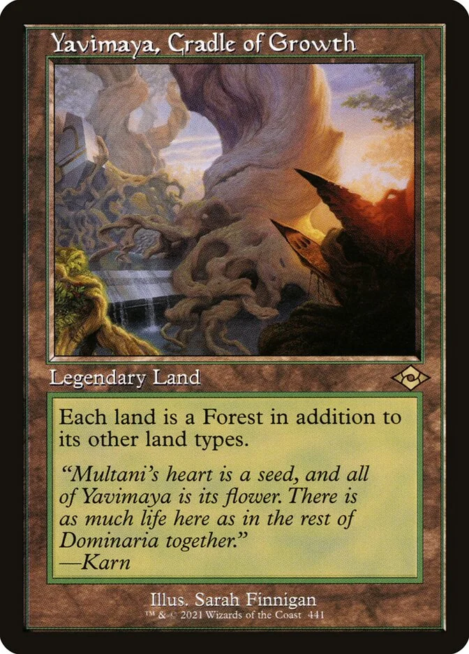 Yavimaya, Cradle of Growth 「MH2/441」「EN」