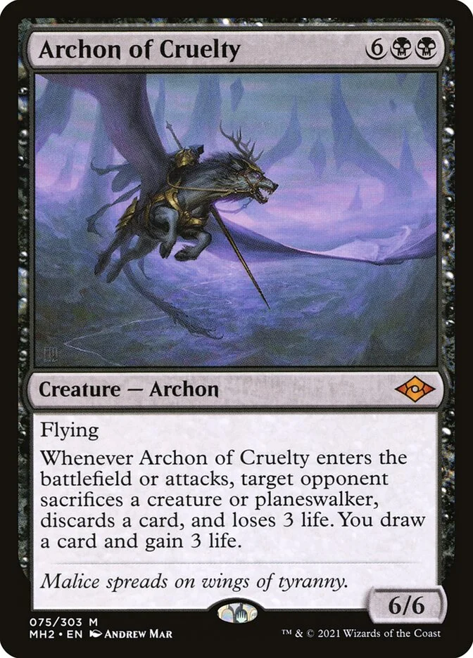Archon of Cruelty 「MH2/75」「EN」