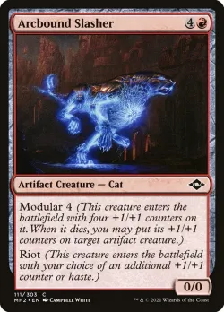 Arcbound Slasher #111 · Magic: The Gathering