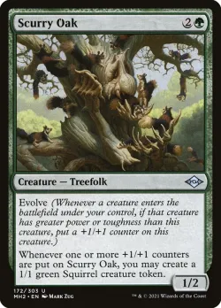Scurry Oak #172 · Magic: The Gathering