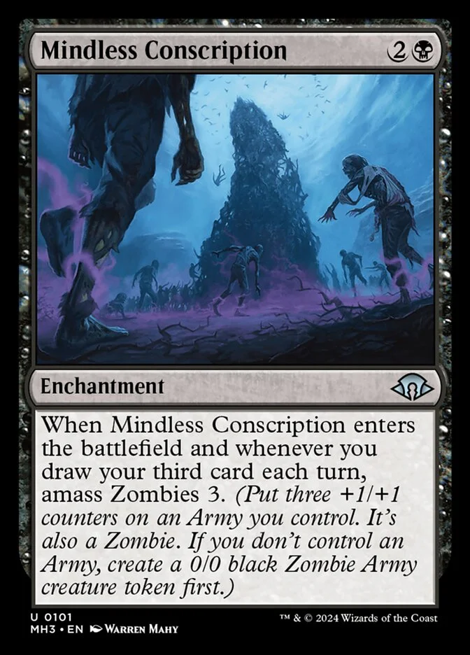 Mindless Conscription 「MH3/101」「EN」
