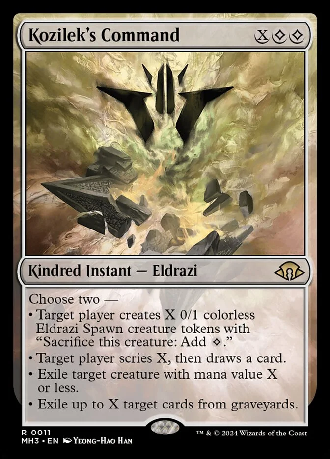 Kozilek's Command 「MH3/11」「EN」