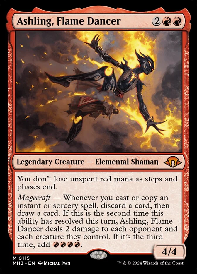 Ashling, Flame Dancer 「MH3/115」「EN」