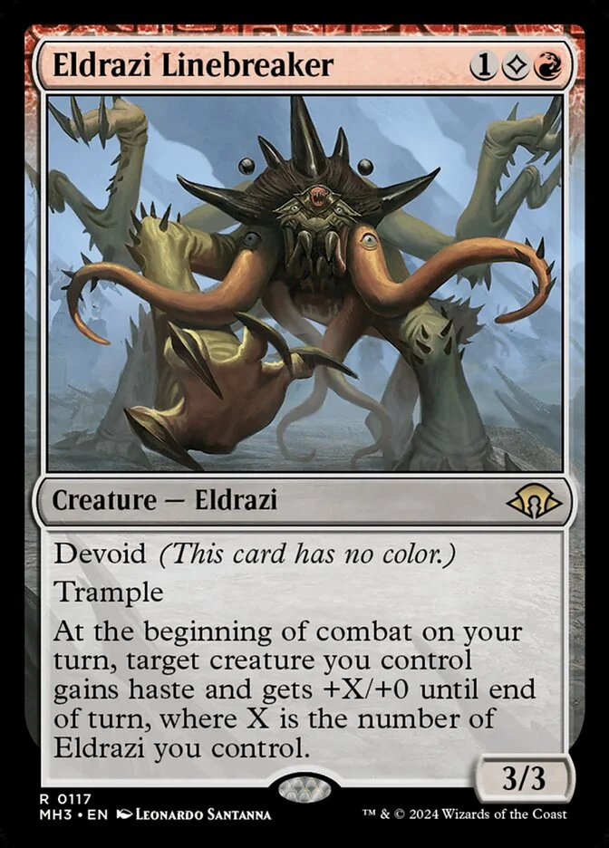 Eldrazi Linebreaker 「MH3/117」「EN」