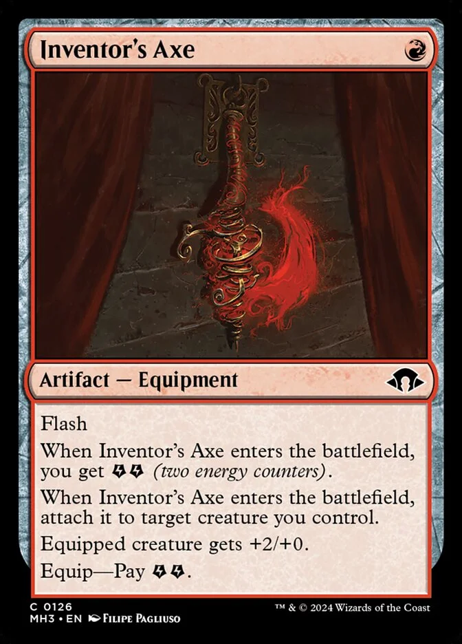 Inventor's Axe 「MH3/126」「EN」