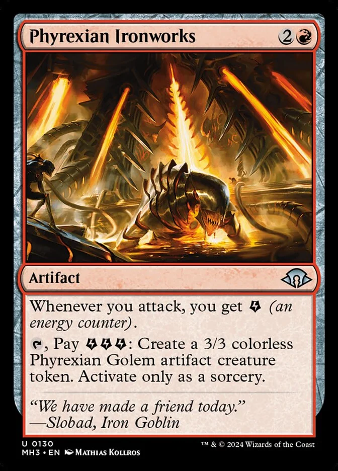 Phyrexian Ironworks 「MH3/130」「EN」