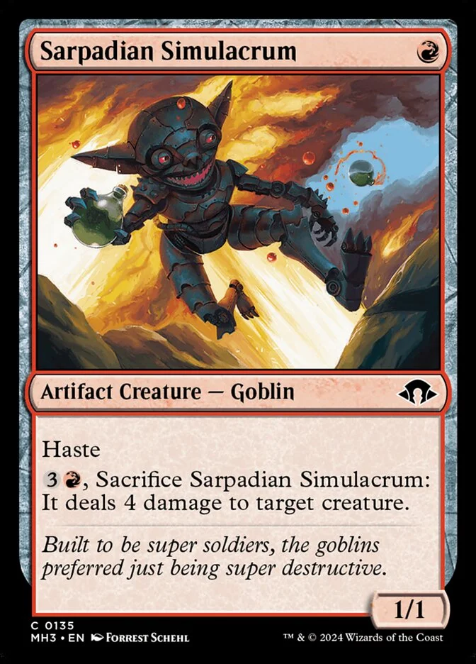 Sarpadian Simulacrum 「MH3/135」「EN」