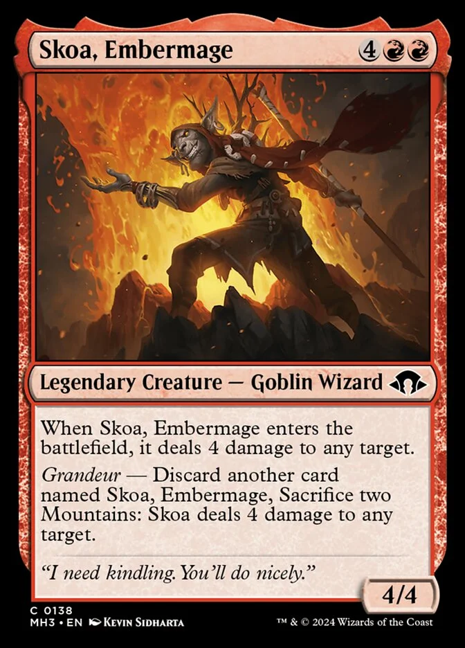 Skoa, Embermage 「MH3/138」「EN」