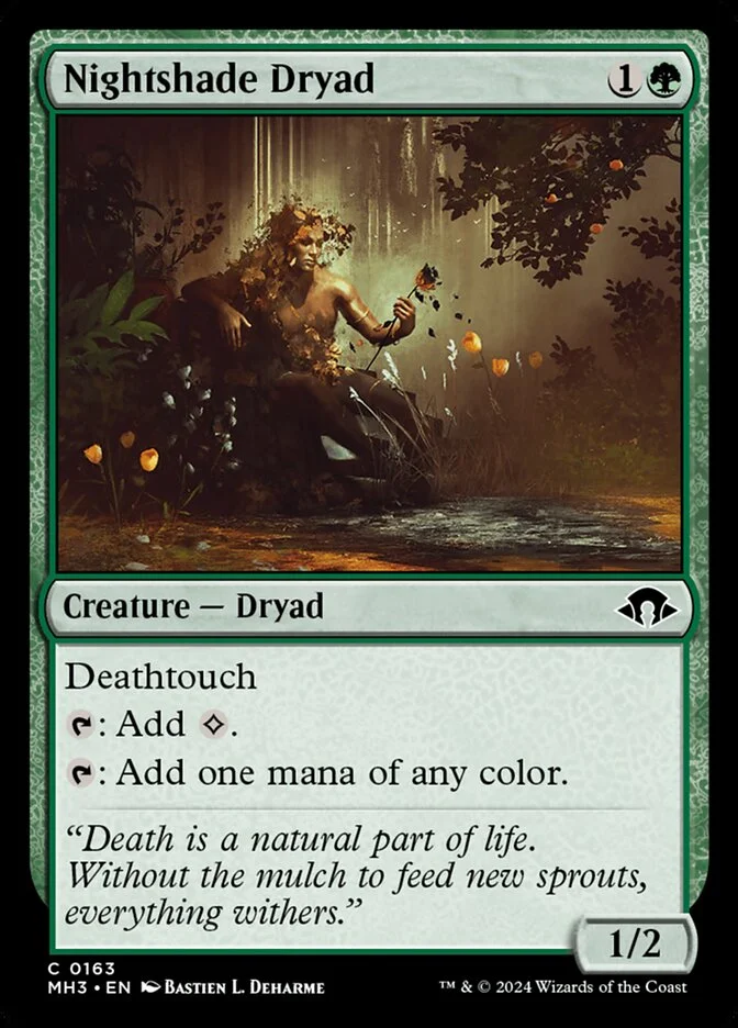 Nightshade Dryad 「MH3/163」「EN」