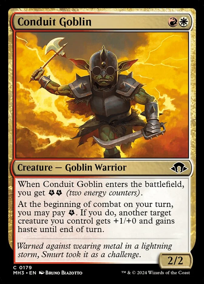 Conduit Goblin 「MH3/179」「EN」