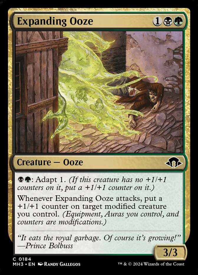 Expanding Ooze 「MH3/184」「EN」
