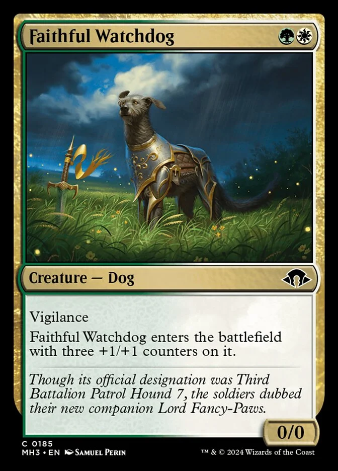 Faithful Watchdog 「MH3/185」「EN」