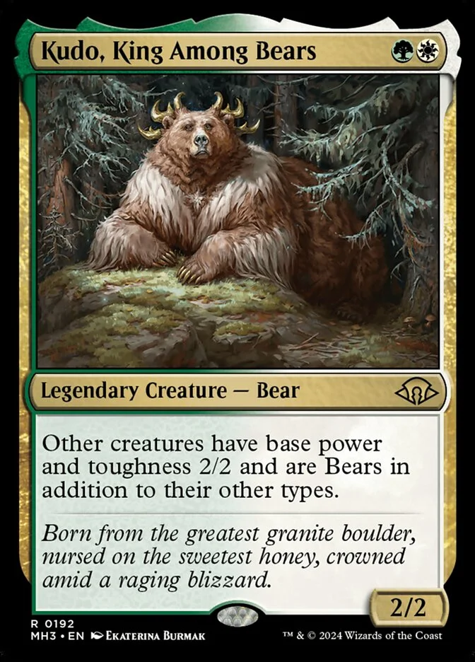 Kudo, King Among Bears 「MH3/192」「EN」