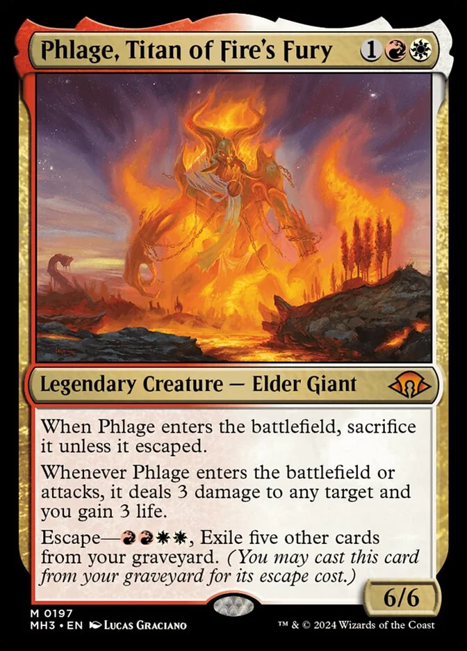 Phlage, Titan of Fire's Fury 「MH3/197」「EN」