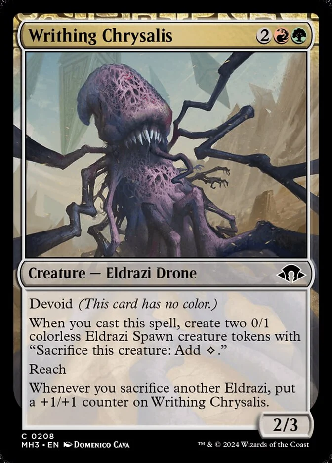 Writhing Chrysalis 「MH3/208」「EN」