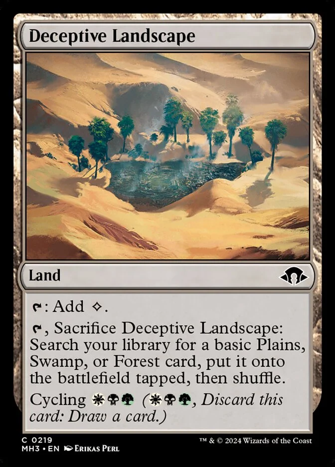 Deceptive Landscape 「MH3/219」「EN」