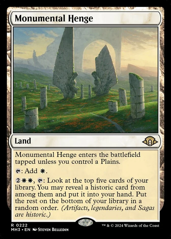 Monumental Henge 「MH3/222」「EN」