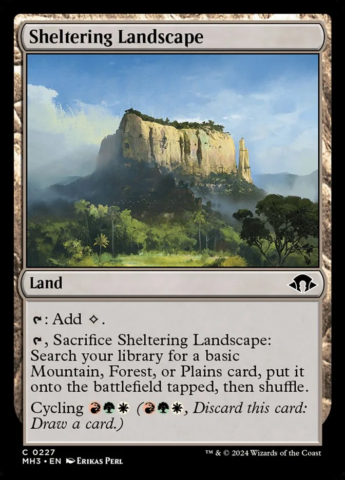 Sheltering Landscape 「MH3/227」「EN」