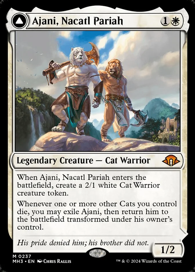 Ajani, Nacatl Pariah // Ajani, Nacatl Avenger 「MH3/237」「EN」