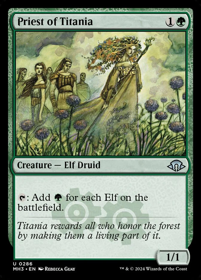 Priest of Titania 「MH3/286」「EN」