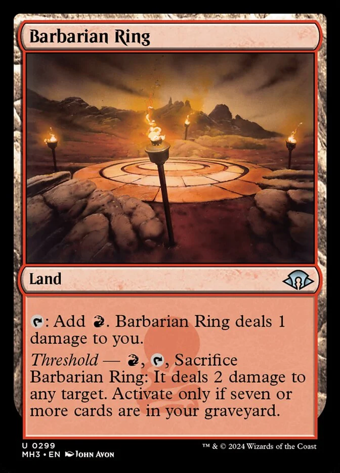 Barbarian Ring 「MH3/299」「EN」