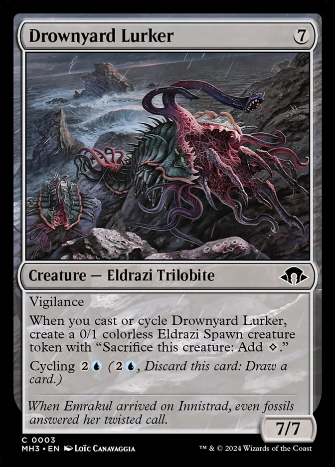 Drownyard Lurker 「MH3/3」「EN」