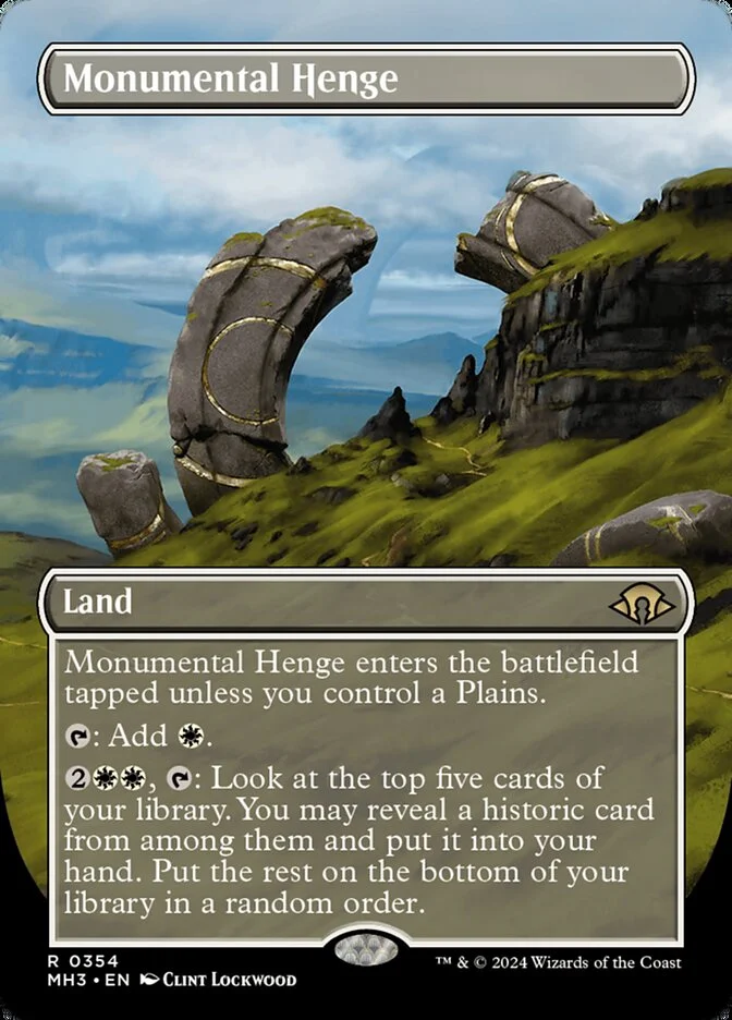 Monumental Henge 「MH3/354」「EN」