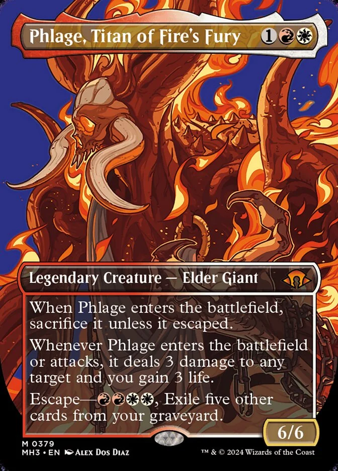 Phlage, Titan of Fire's Fury 「MH3/379」「EN」