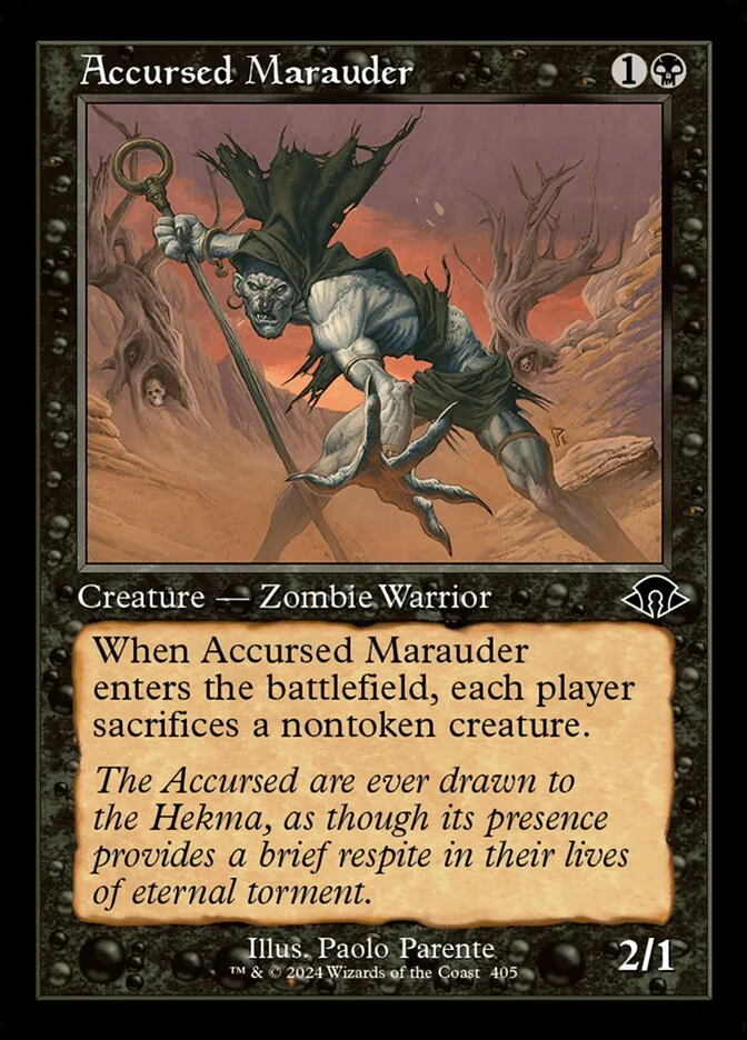 Accursed Marauder 「MH3/405」「EN」
