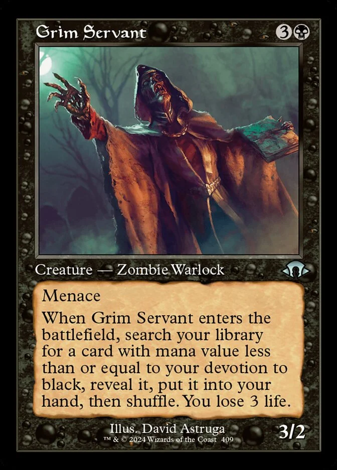 Grim Servant 「MH3/409」「EN」