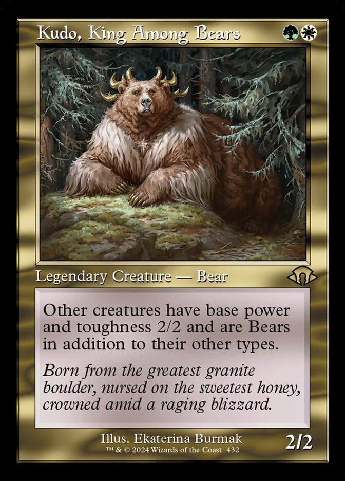 Kudo, King Among Bears 「MH3/432」「EN」