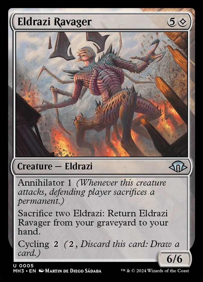 Eldrazi Ravager 「MH3/5」「EN」