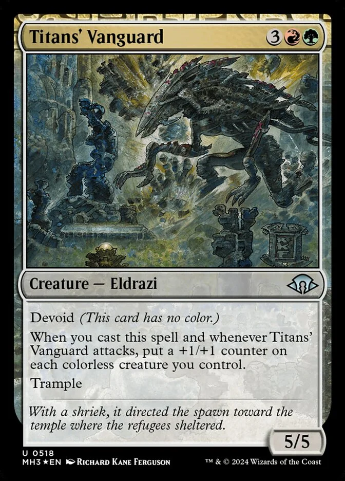 Titans' Vanguard 「MH3/518」「EN」