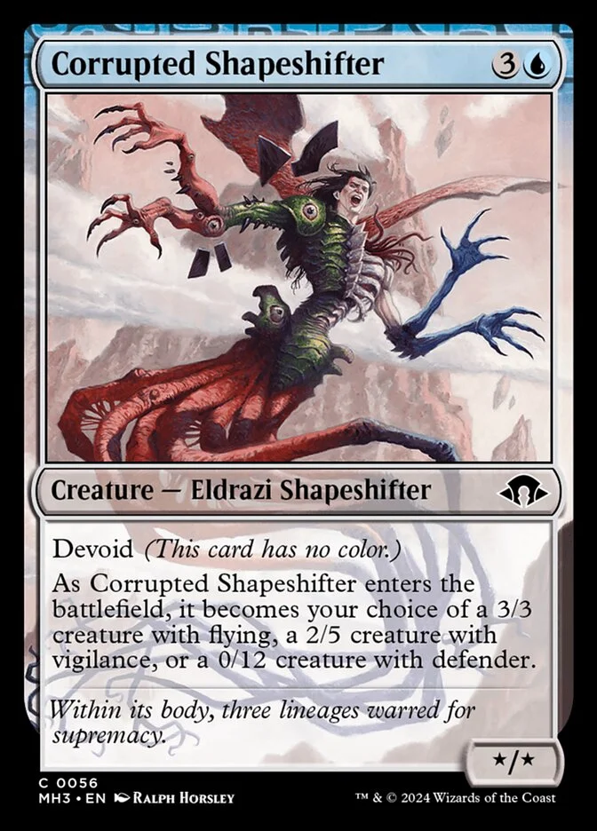 Corrupted Shapeshifter 「MH3/56」「EN」