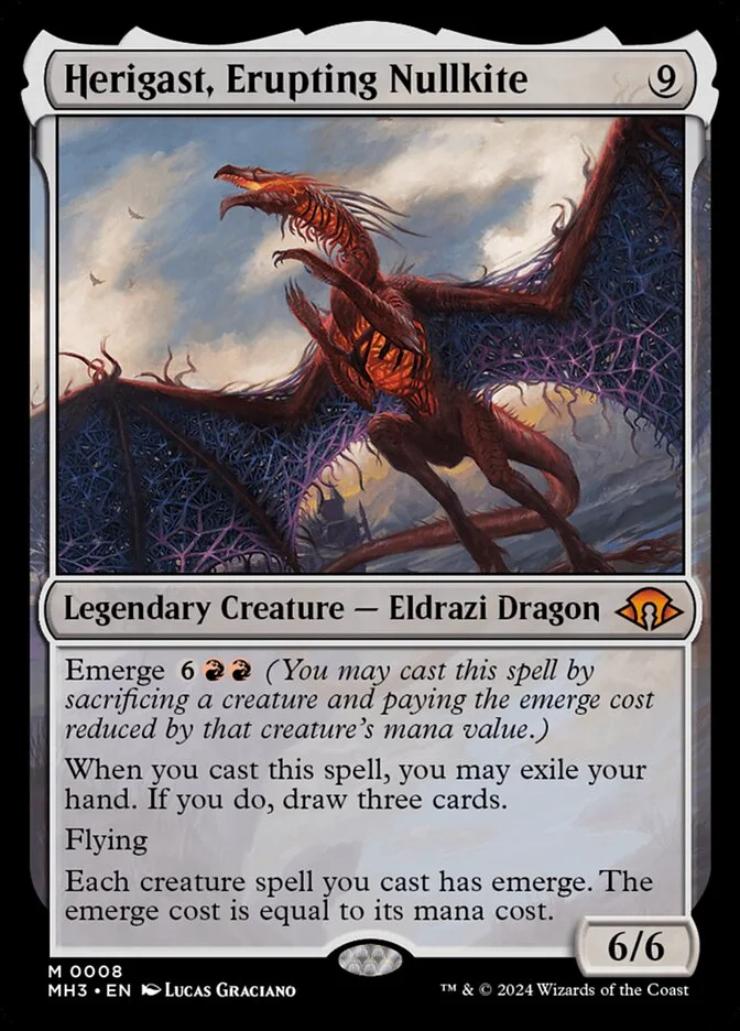 Herigast, Erupting Nullkite 「MH3/8」「EN」