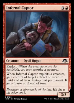 Infernal Captor #125 · Magic: The Gathering